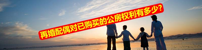 房产纠纷律师支招--再婚配偶对已购买的公房权利有多少？